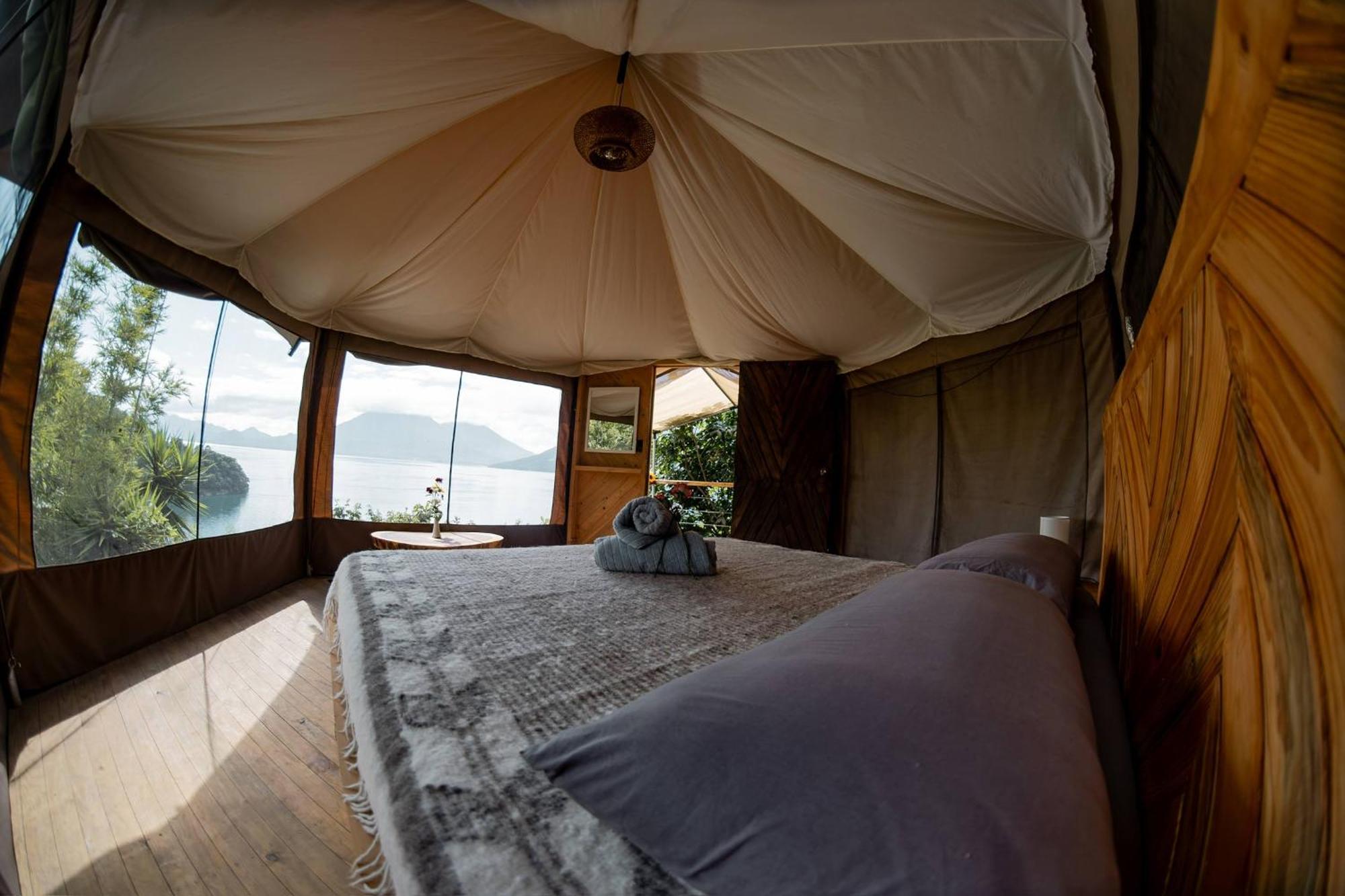 Fuego Atitlan Eco-Hotel San Marcos La Laguna Exteriör bild