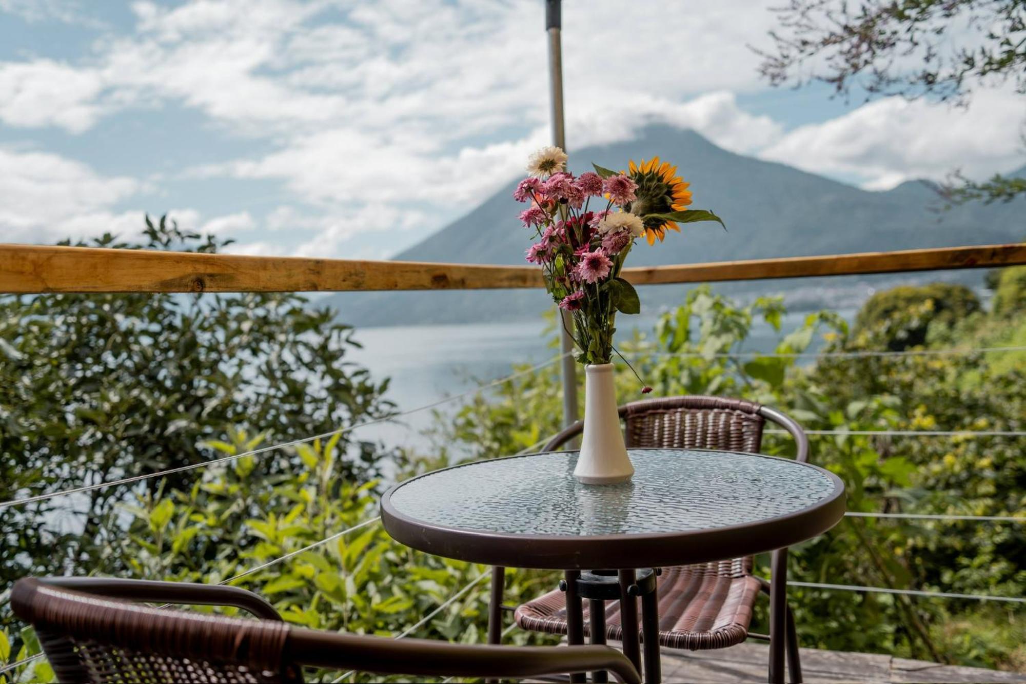 Fuego Atitlan Eco-Hotel San Marcos La Laguna Exteriör bild