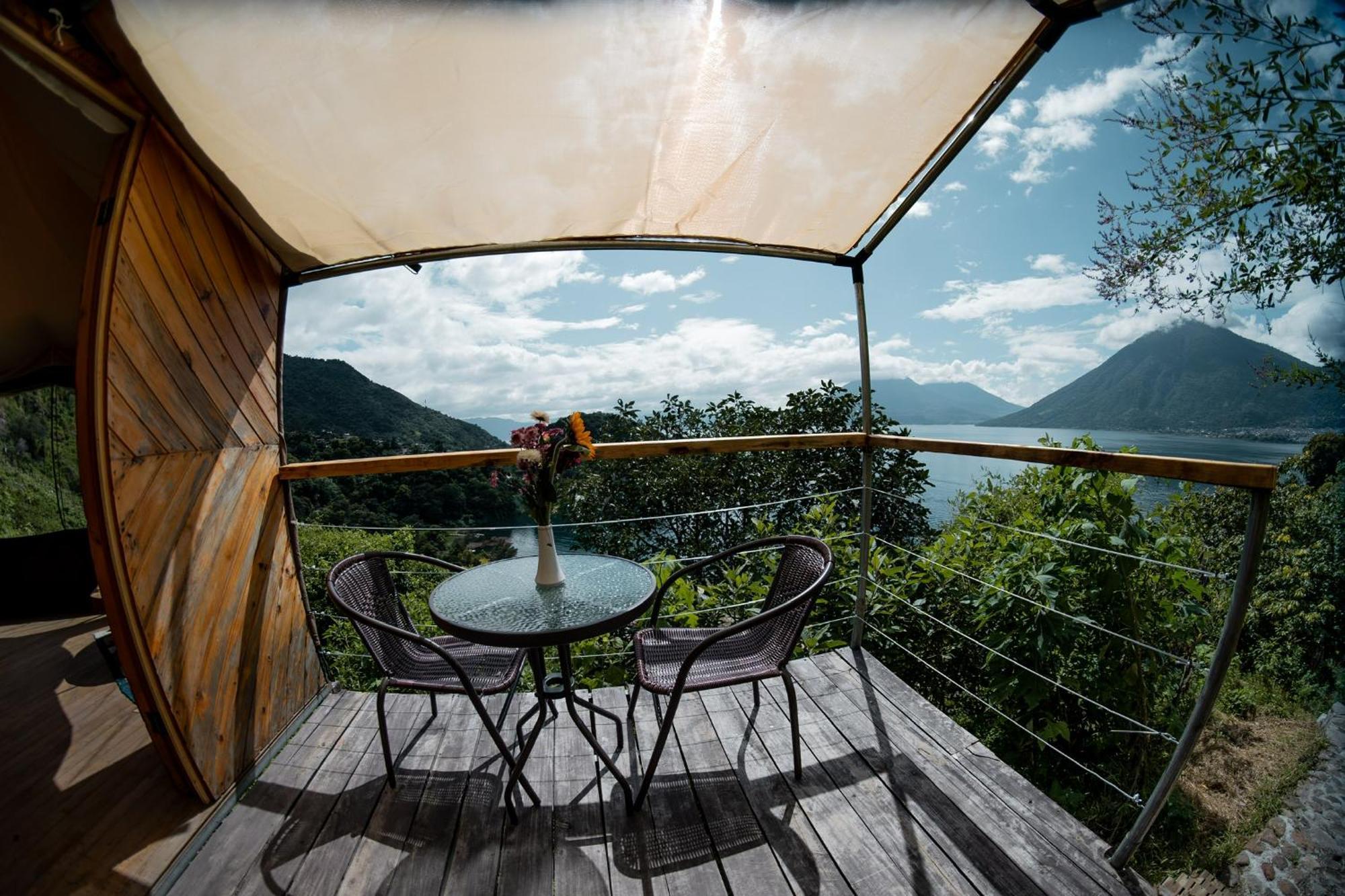 Fuego Atitlan Eco-Hotel San Marcos La Laguna Exteriör bild