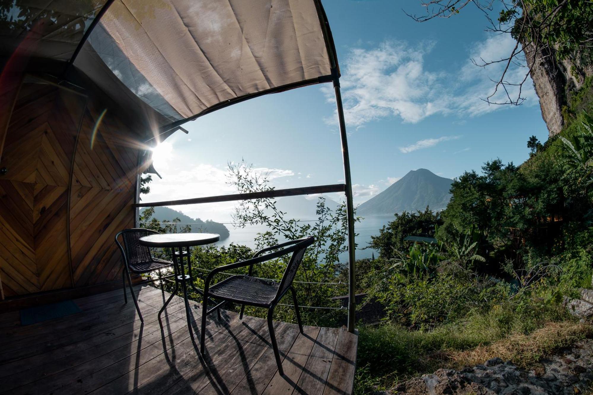 Fuego Atitlan Eco-Hotel San Marcos La Laguna Exteriör bild