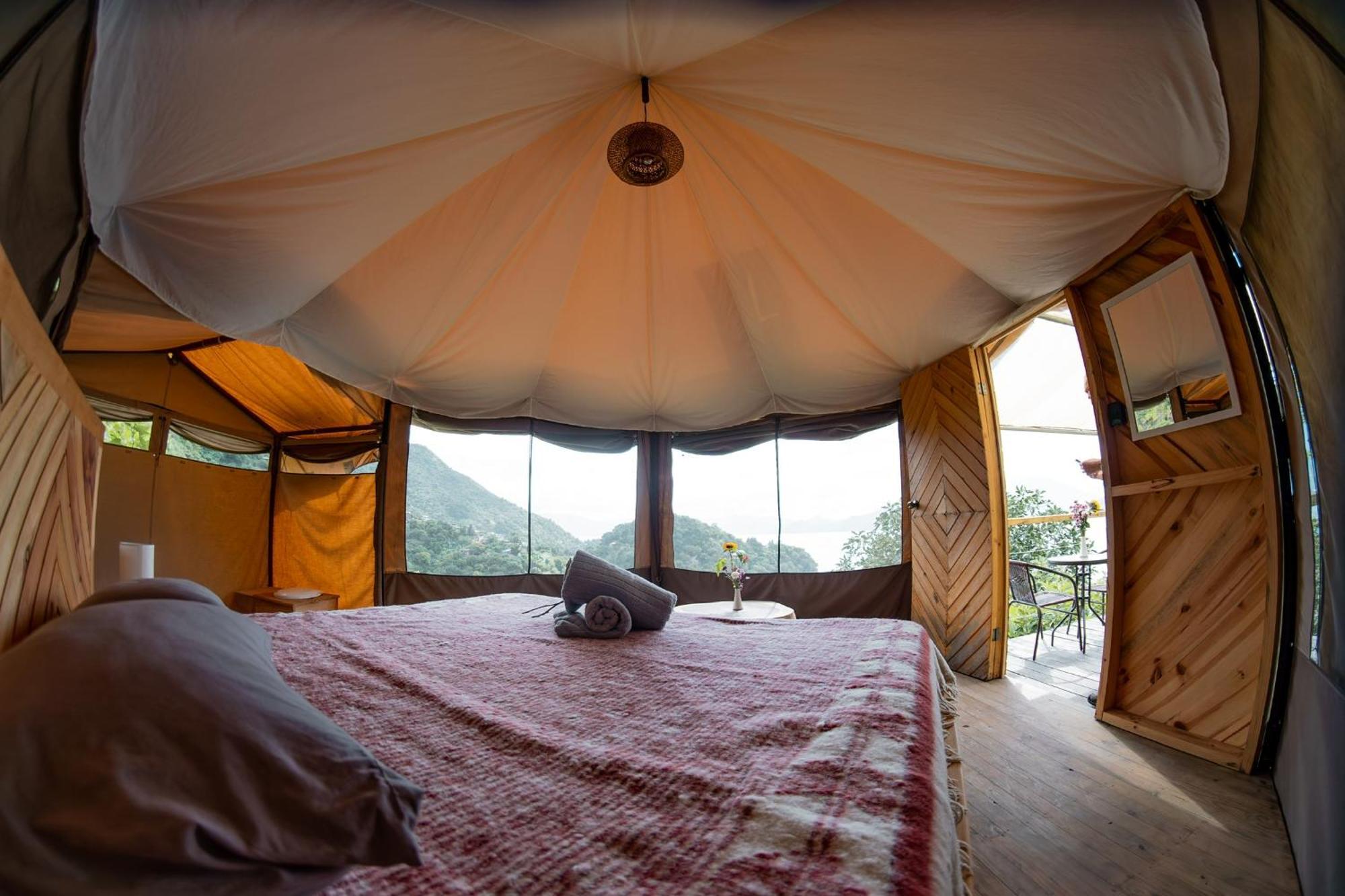 Fuego Atitlan Eco-Hotel San Marcos La Laguna Exteriör bild