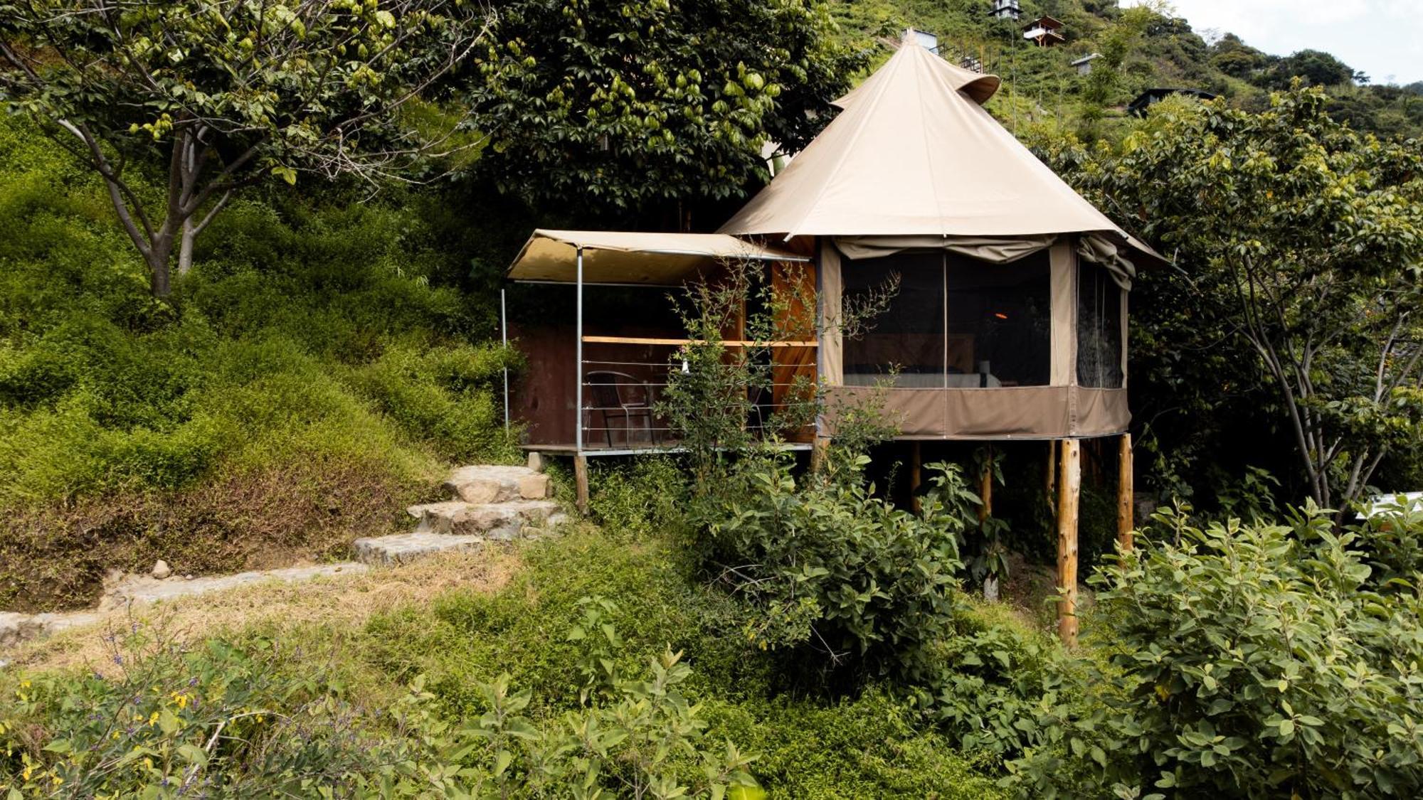 Fuego Atitlan Eco-Hotel San Marcos La Laguna Exteriör bild