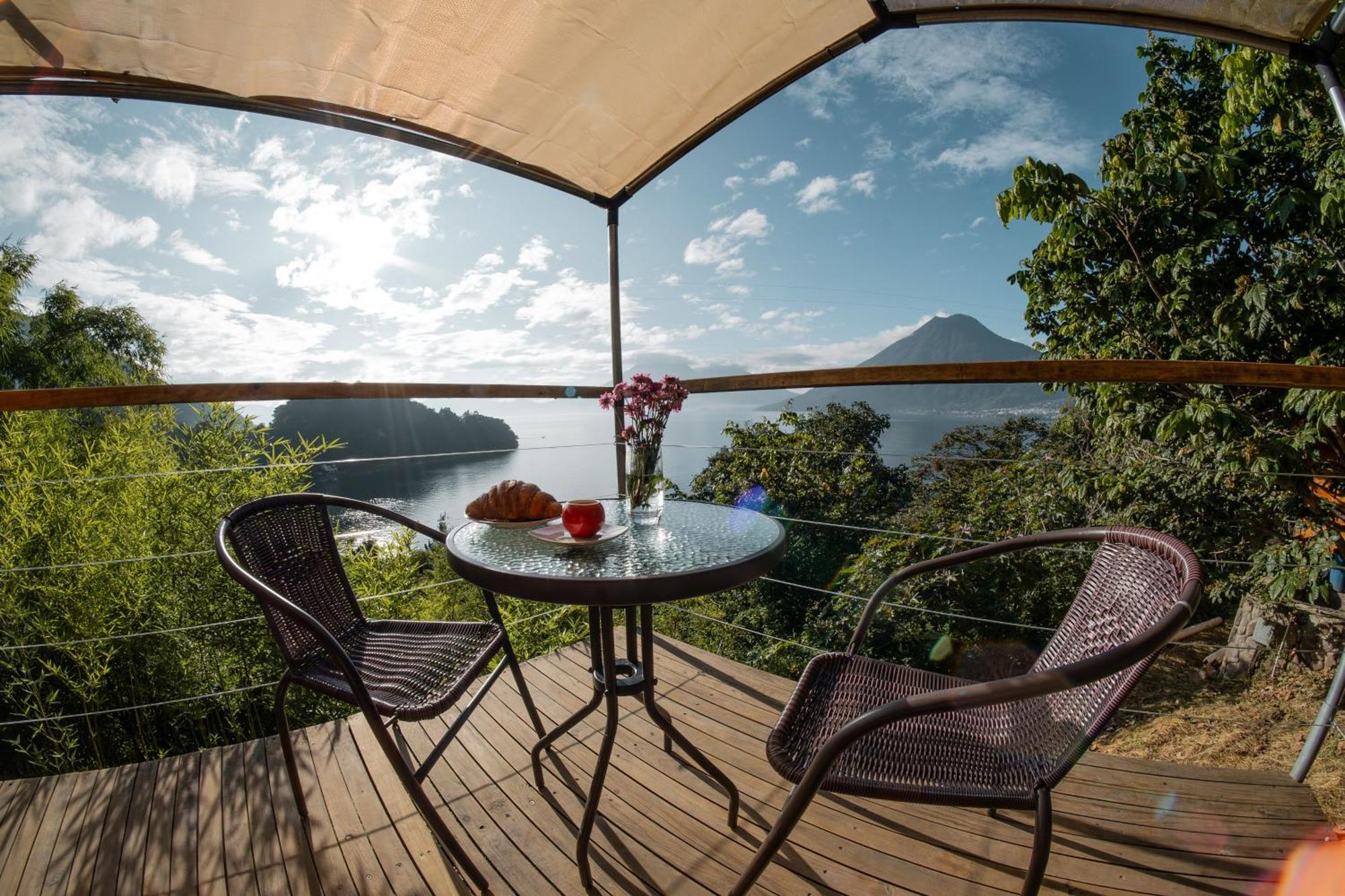 Fuego Atitlan Eco-Hotel San Marcos La Laguna Exteriör bild