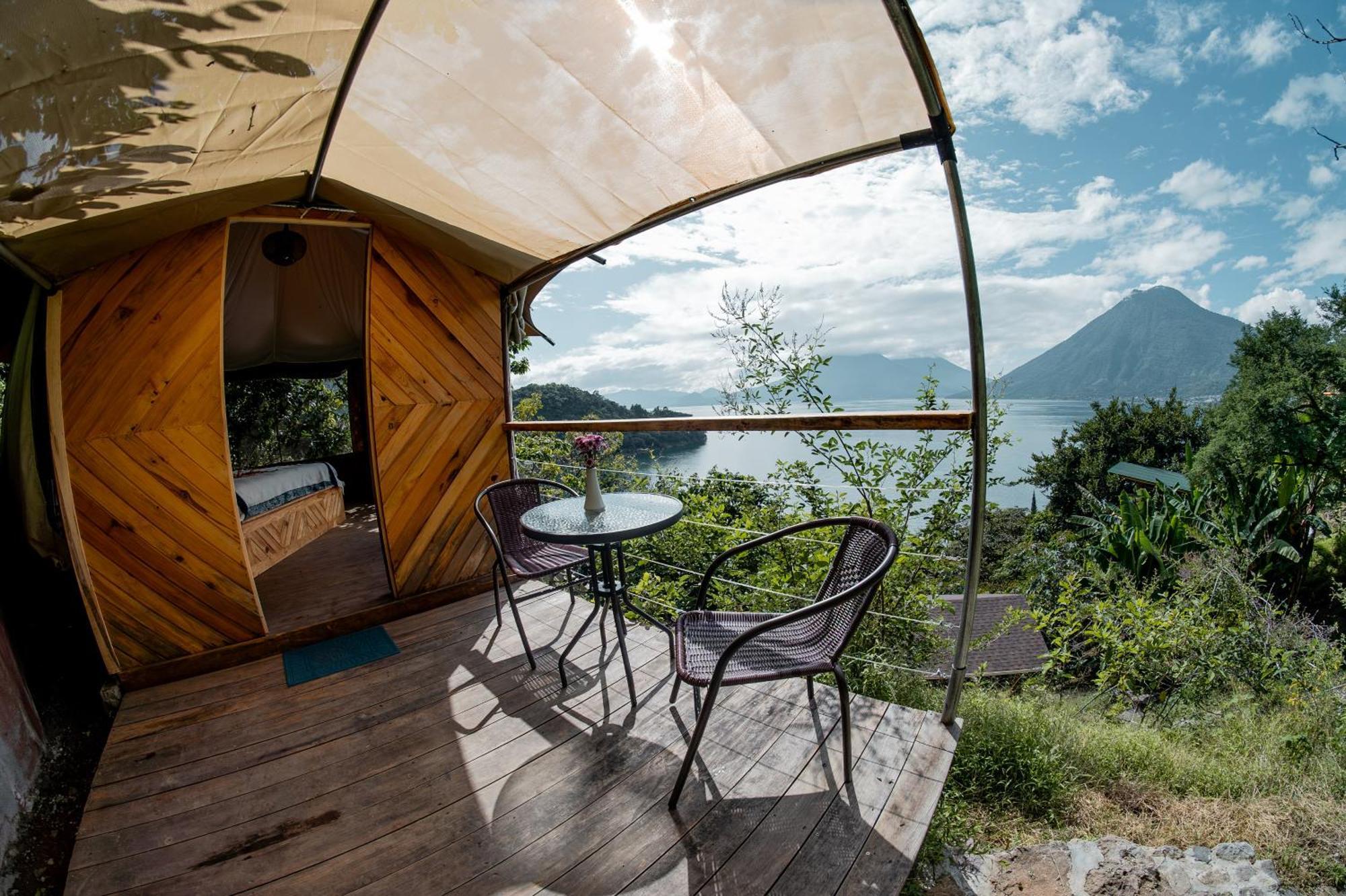 Fuego Atitlan Eco-Hotel San Marcos La Laguna Exteriör bild