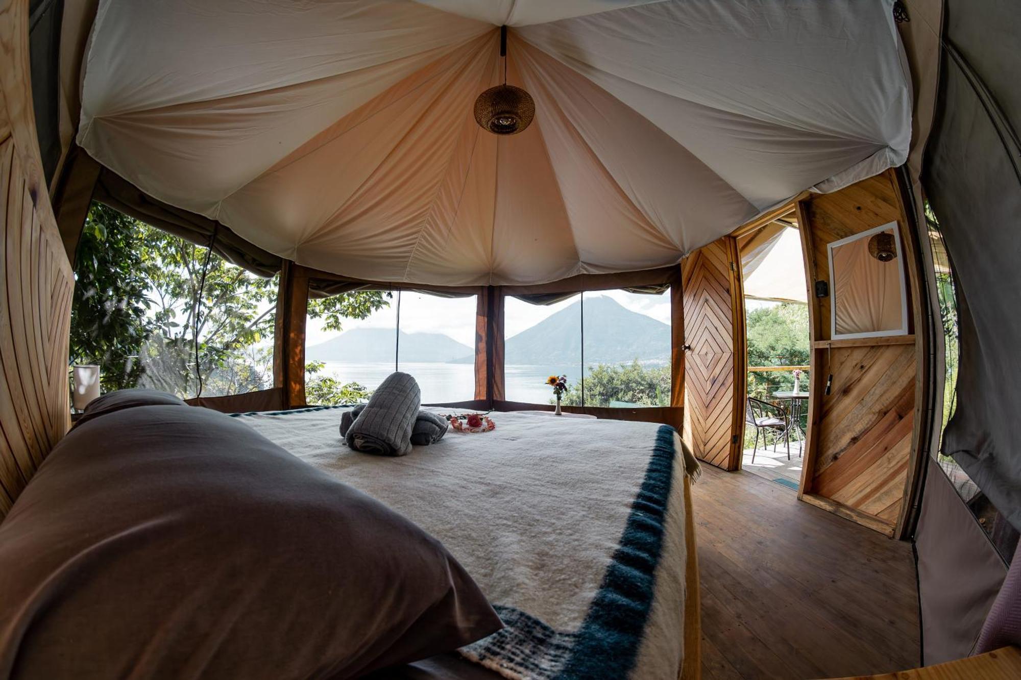 Fuego Atitlan Eco-Hotel San Marcos La Laguna Exteriör bild
