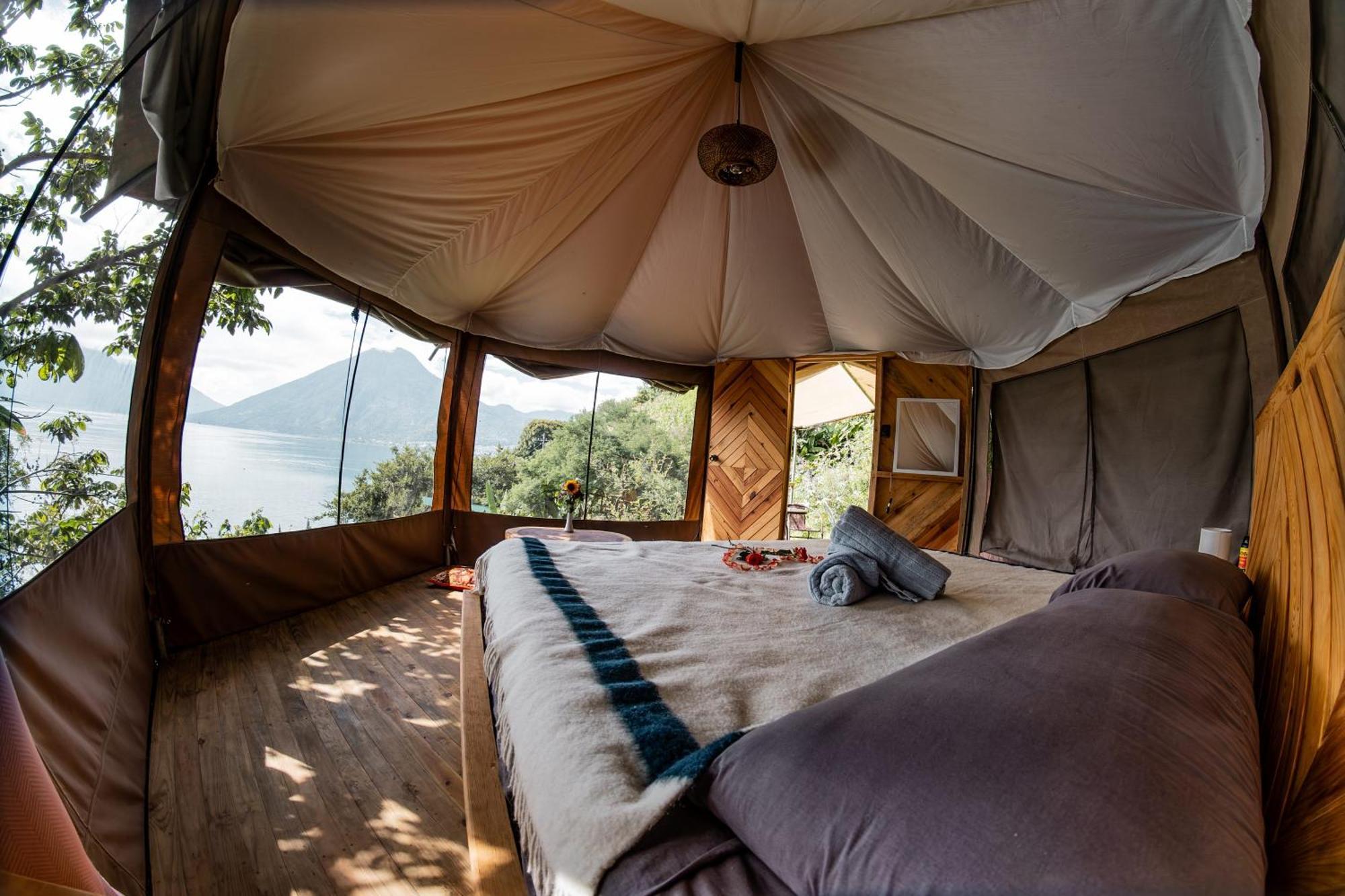 Fuego Atitlan Eco-Hotel San Marcos La Laguna Exteriör bild