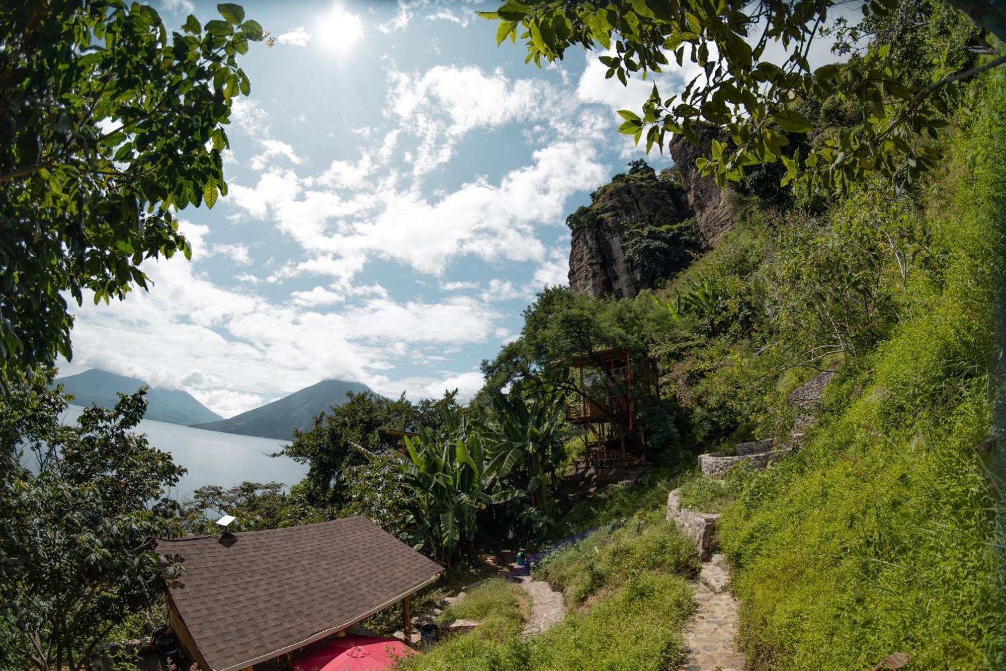 Fuego Atitlan Eco-Hotel San Marcos La Laguna Exteriör bild