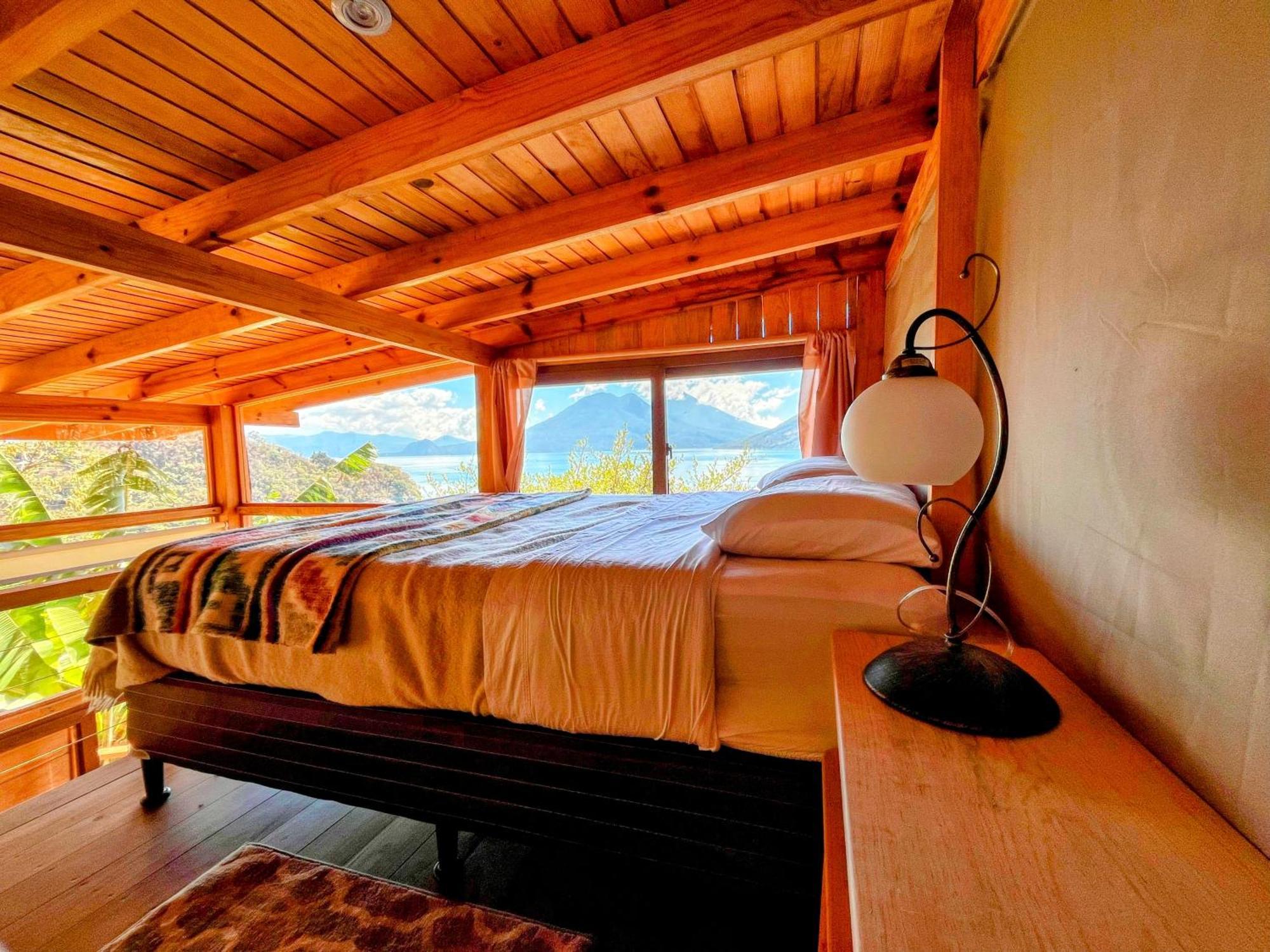 Fuego Atitlan Eco-Hotel San Marcos La Laguna Exteriör bild